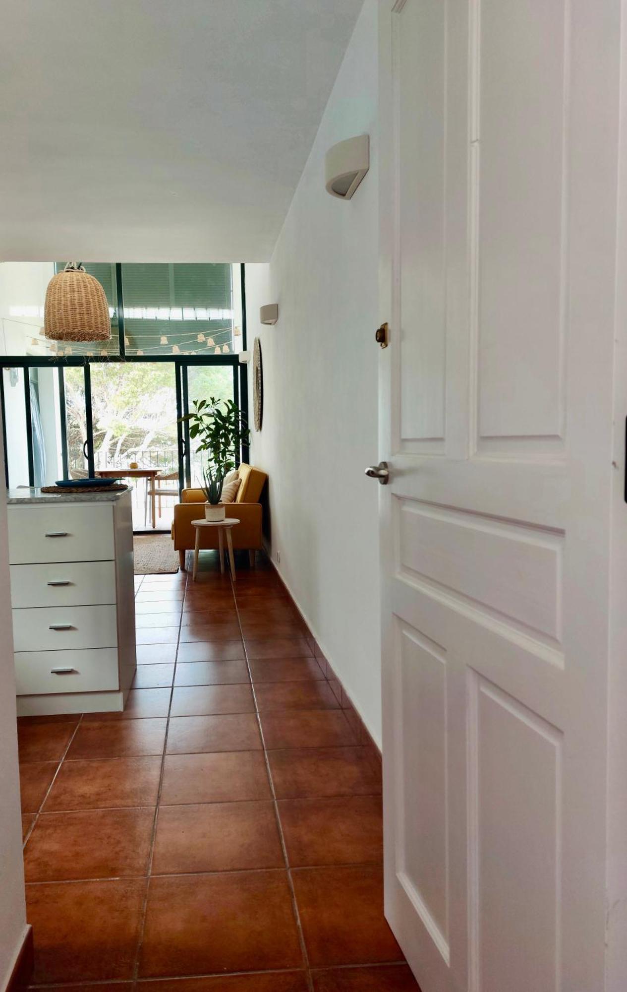 Appartamento Casa Tortuga Con Piscina Com Cala en Bosch Esterno foto