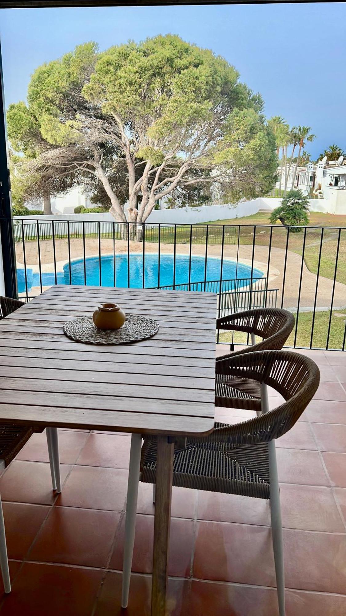 Appartamento Casa Tortuga Con Piscina Com Cala en Bosch Esterno foto