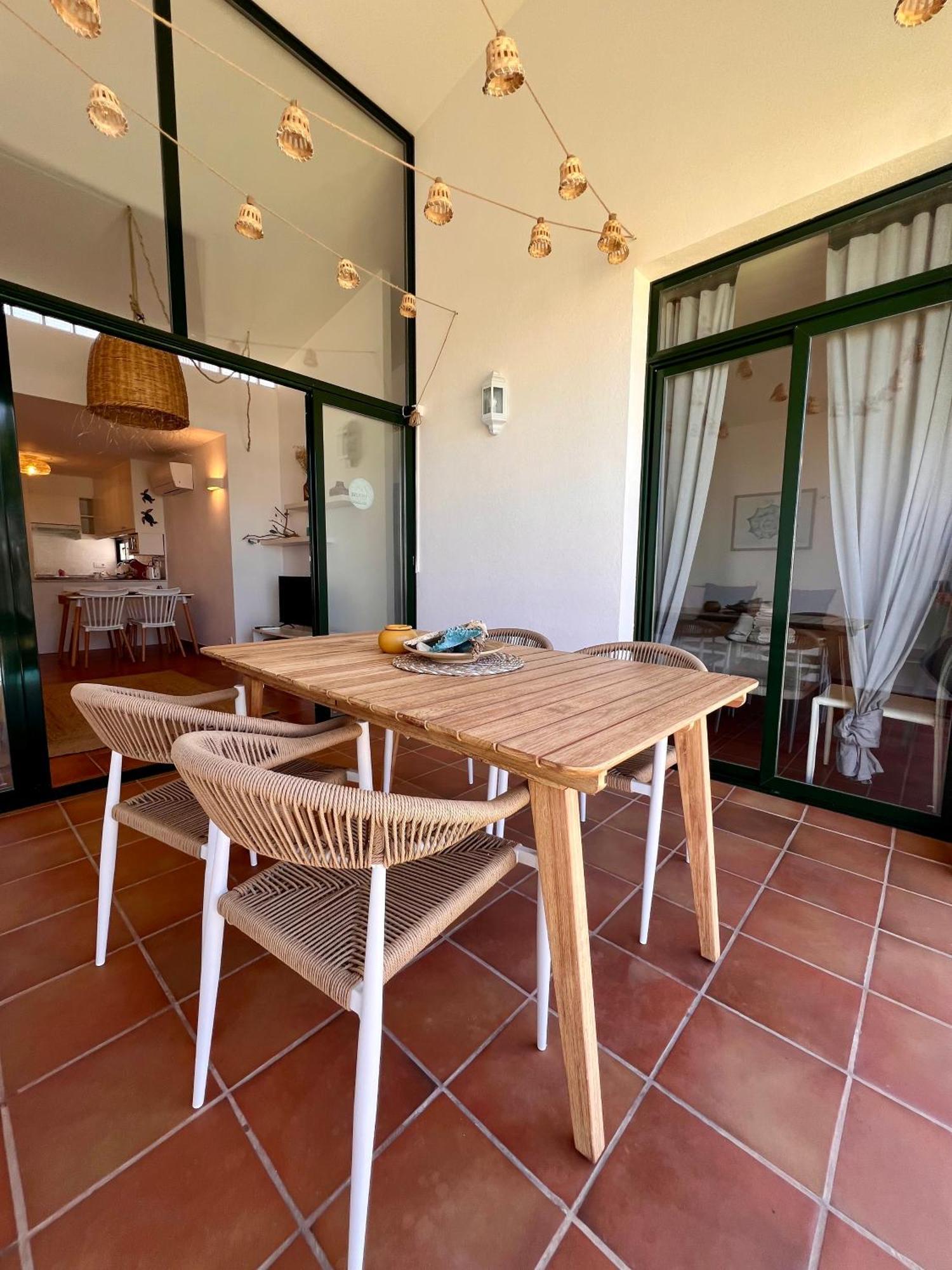 Appartamento Casa Tortuga Con Piscina Com Cala en Bosch Esterno foto